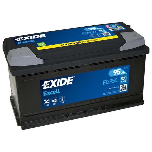 Akumulator EXIDE Excell 12 V 95 Ah +D