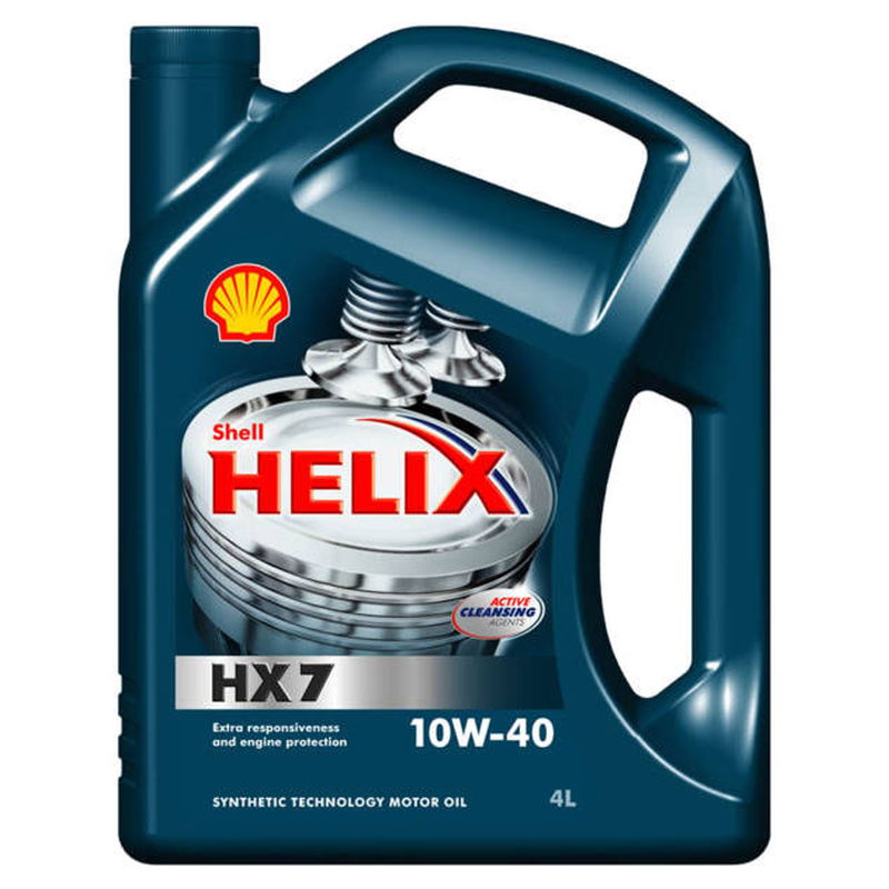 SHELL Helix HX7 10W40 4 L